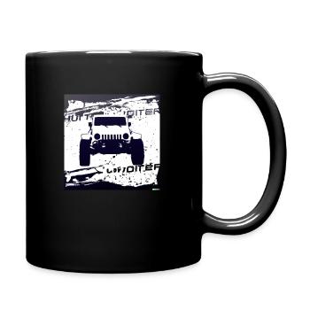 offroad - Tasse einfarbig - Schwarz - Rechts