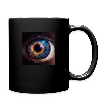 The galaxy Eye - Full Colour Mug - black - Right