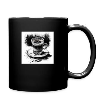 For all coffee and espresso lovers - Full Colour Mug - black - Right