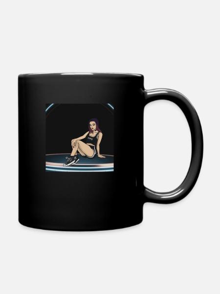 Honey babe - Tasse einfarbig - Schwarz