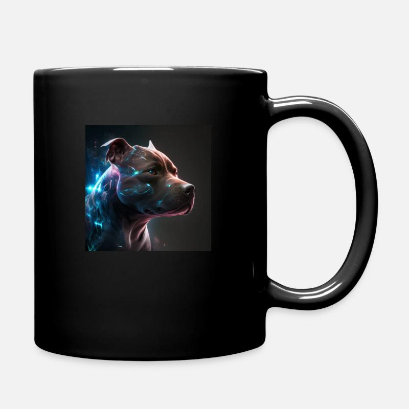 Pitbull Collection #01 - Full Colour Mug - black