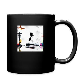 JD Star Artwork No.2 - Tasse einfarbig - Schwarz - Rechts