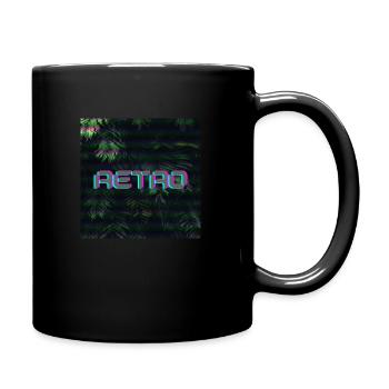 Retro jungle - Full Colour Mug - black - Right