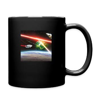 Cosmic Creativity 13 - Tasse einfarbig - Schwarz - Rechts