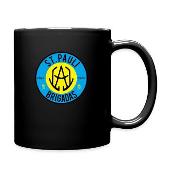 St. Pauli Brigadas - Tasse einfarbig - Schwarz - Rechts