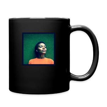 Afrika colors - Full Colour Mug - black - Right
