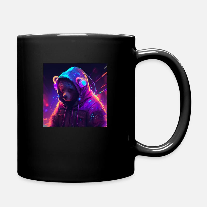 Ours de jeu cool - Mug uni - noir