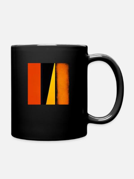 L'Orange encadré - Mug uni - noir