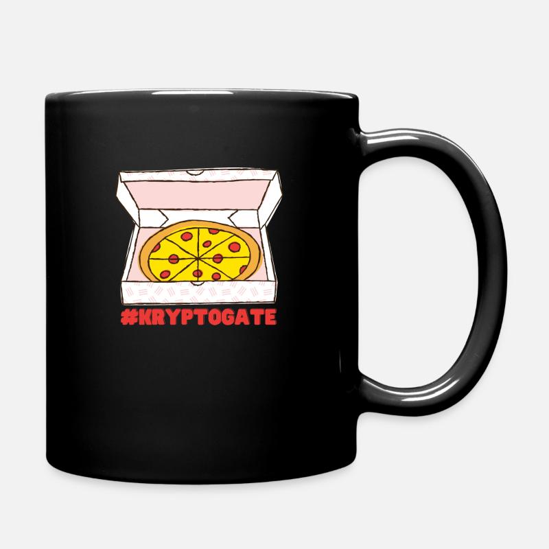Kryptogate - Tasse einfarbig - Schwarz