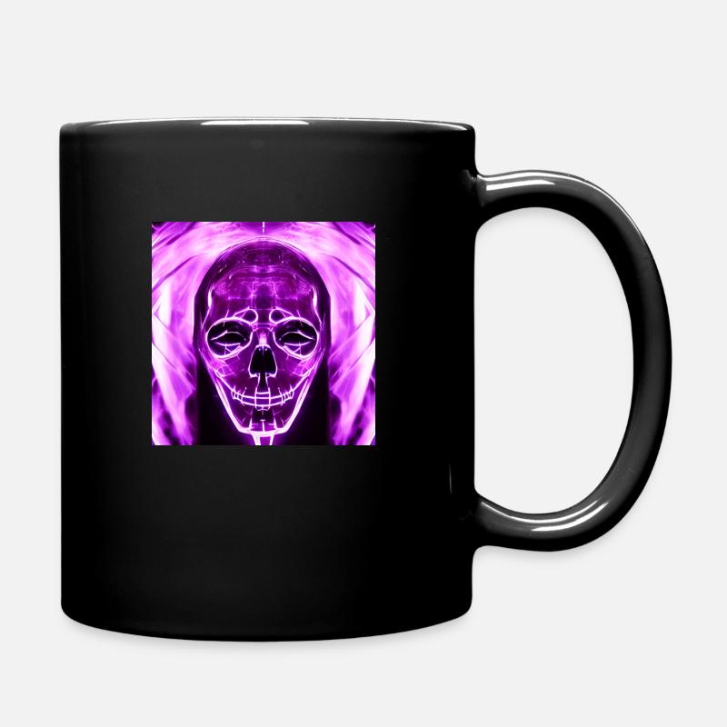 Maskiert in Lila - Tasse einfarbig - Schwarz