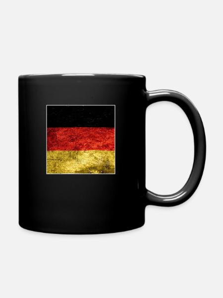 Heimat - Tasse einfarbig - Schwarz
