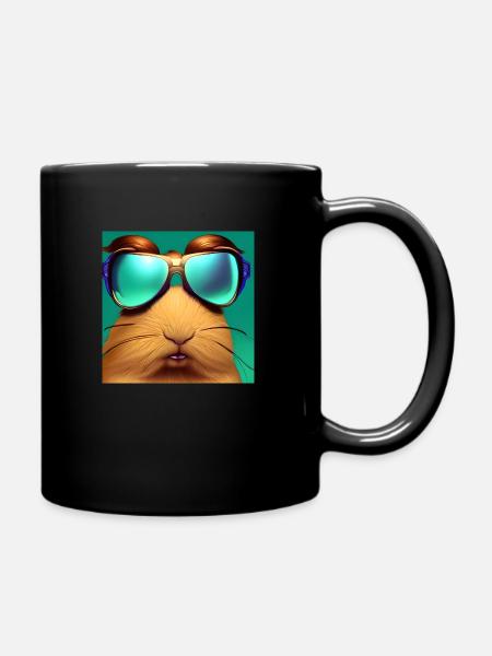 Cochon d’Inde frais - Mug uni - noir