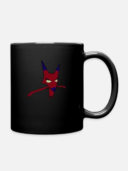 chien maléfique - Mug uni - noir