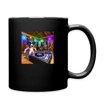 Criminal Bass Dog - Full Colour Mug - black - Right
