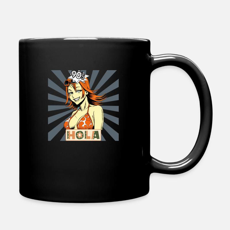 Hola Frau - Full Colour Mug - black