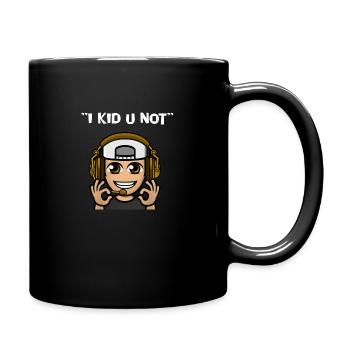 KID U NOT BLACK COLLECTION - Full Colour Mug - black - Right