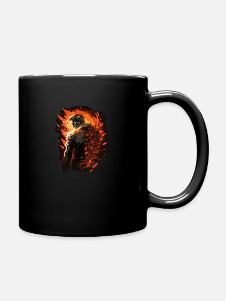 Man Of Fire - Full Colour Mug - black