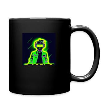 Boy Neon - Full Colour Mug - black - Right