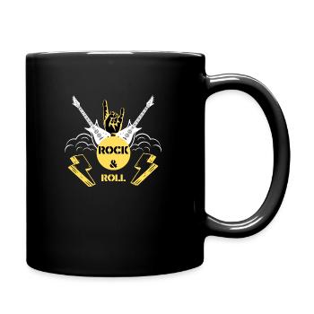 ROCK & ROLL - Mug uni - noir - Droite