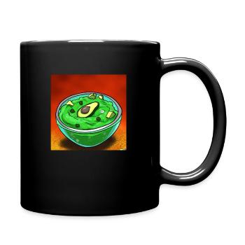 Guacamole - Tasse einfarbig - Schwarz - Rechts
