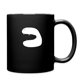 Monster-Potato - Tasse einfarbig - Schwarz - Rechts