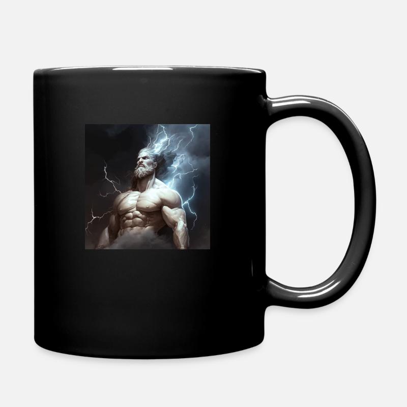 Zeus - Tasse einfarbig - Schwarz