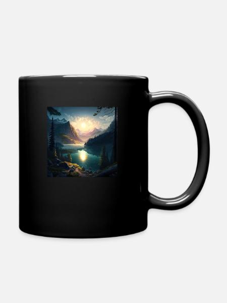 DasTal - Tasse einfarbig - Schwarz