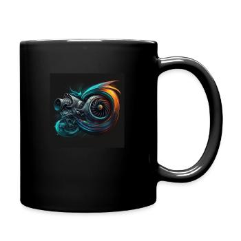 Gh0st cool turbo - Full Colour Mug - black - Right