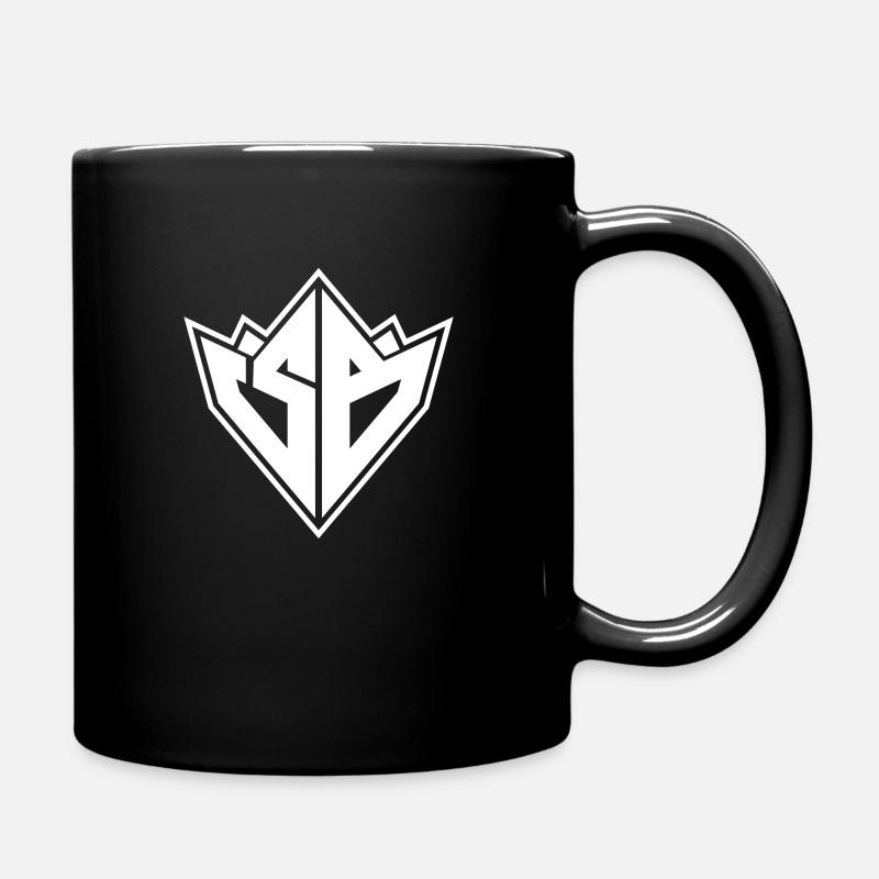 Saiyajins Bikers Squad Weißes Design - Tasse einfarbig - Schwarz