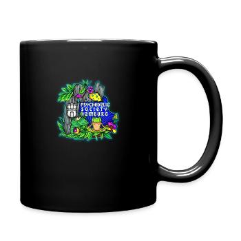 Société psychédélique Hambourg - Mug uni - noir - Droite