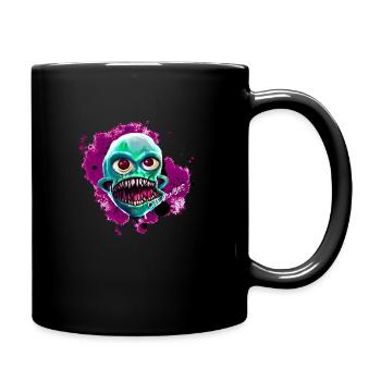 A Cute Zombie Violet Jimbo - Full Colour Mug - black - Right