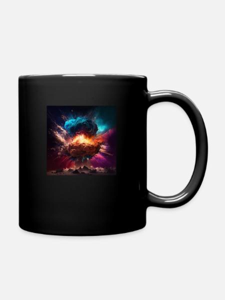Limitl3ss Univers Blast - Tasse einfarbig - Schwarz