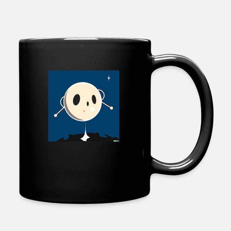 kodama Face - Tasse einfarbig - Schwarz