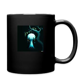 Kodama Digital Artwork - Full Colour Mug - black - Right