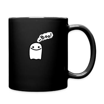 Süßer Geist - Tasse einfarbig - Schwarz - Rechts