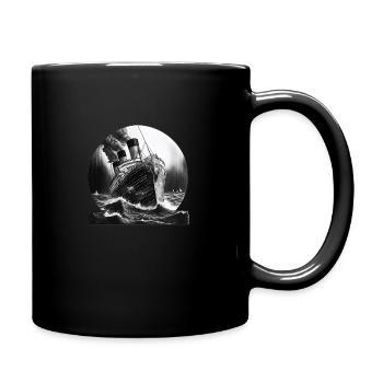 Titanic - Tasse einfarbig - Schwarz - Rechts