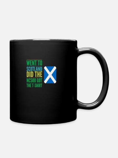 scotland nc 500 - Full Colour Mug - black