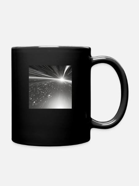 Kosmos - Tasse einfarbig - Schwarz