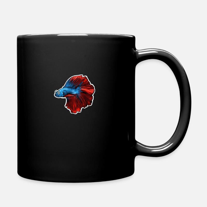 Combattant (Betta splendens) - Mug uni - noir