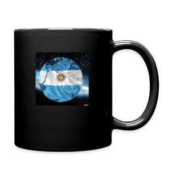 Argentina, World Champion - Tasse einfarbig - Schwarz - Rechts