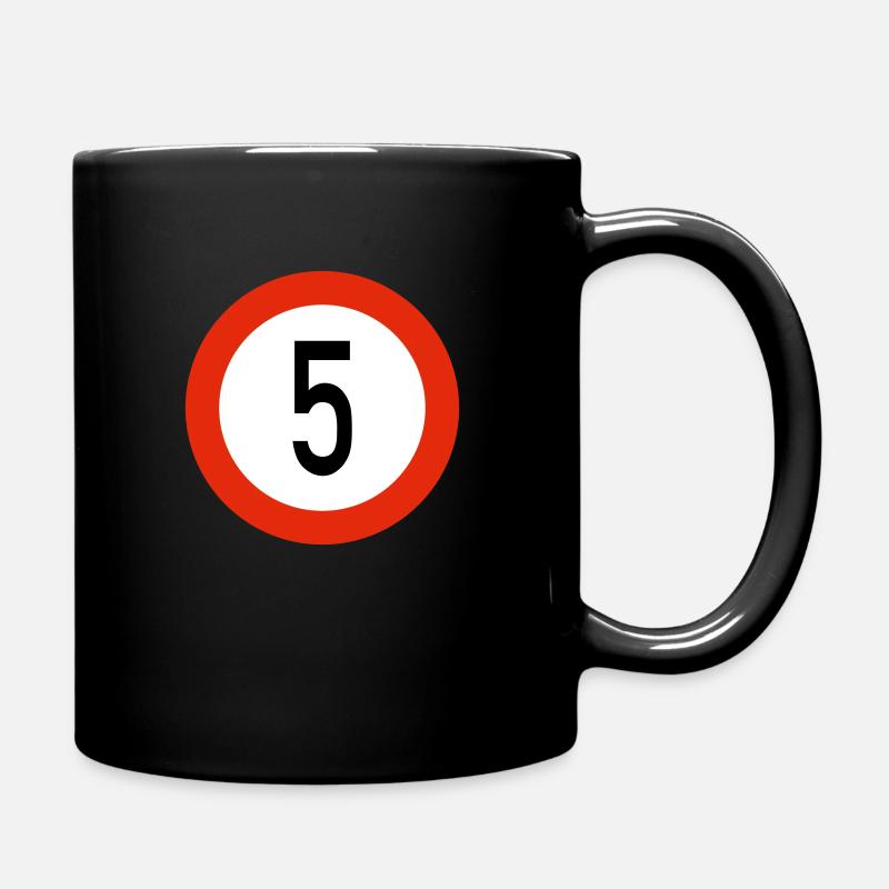 5 - Tasse einfarbig - Schwarz