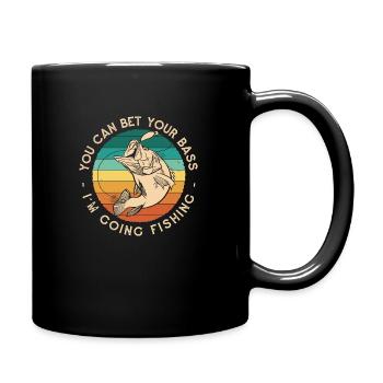 fresh fish - Full Colour Mug - black - Right