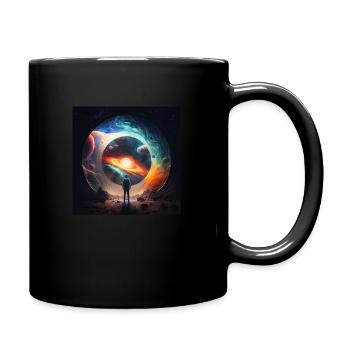 Cosmic Portal - Full Colour Mug - black - Right