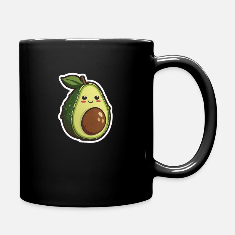 Rire Avocat Drôle Humour Mignon Autocollant - Mug uni - noir