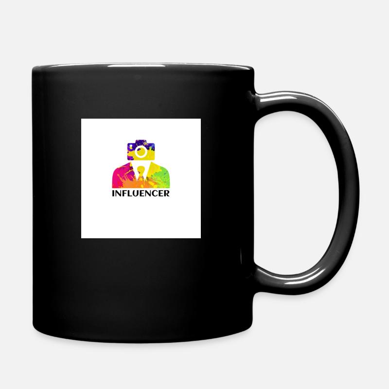 Influenceur - Mug uni - noir