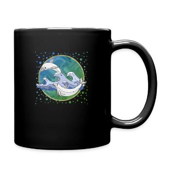 Delphine - Tasse einfarbig - Schwarz - Rechts