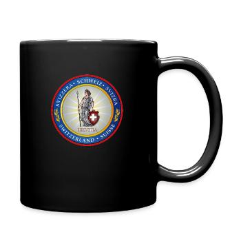 Helvetia Seal - Full Colour Mug - black - Right