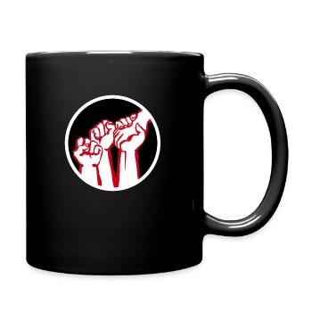 fists2b - Full Colour Mug - black - Right