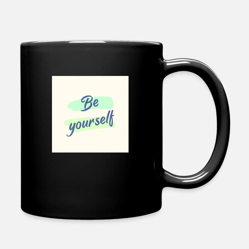 Soyez vous-même - Mug uni - noir