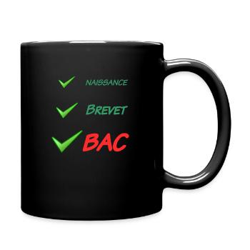 NAISSANCE BREVET BAC cadeau - Mug uni - noir - Droite